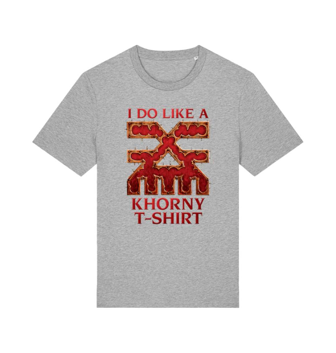 Heather Grey Printed T-shirt